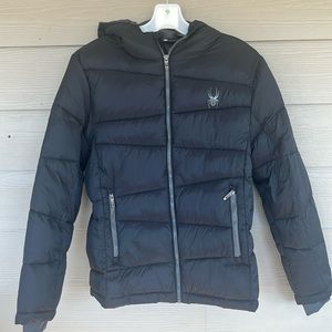 Boys Size Large (14-16) Spyder Puffer Coat